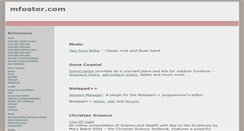 Desktop Screenshot of mfoster.com